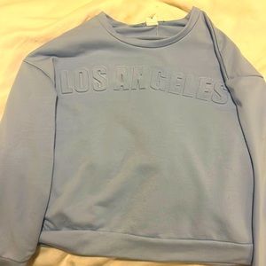 Cute purple Los Angeles top